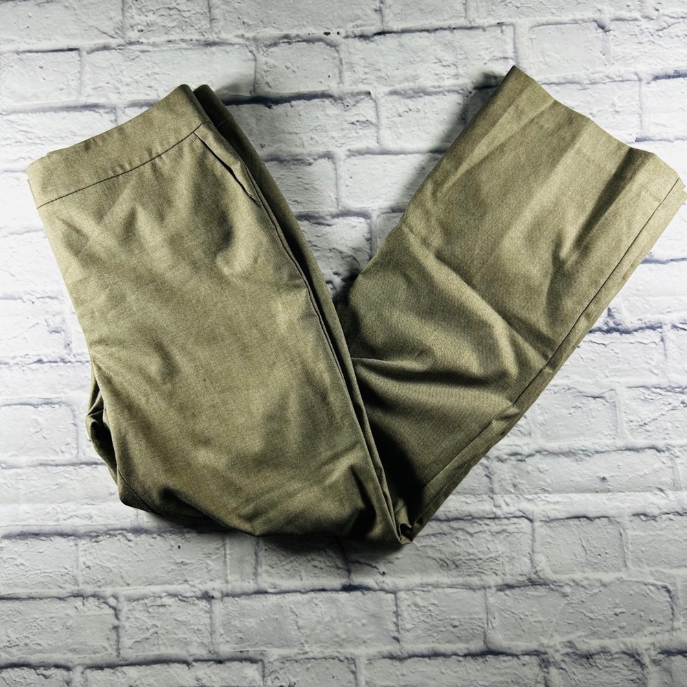 Ann Taylor Signature Women's Beige Straight Leg Dress Pants Slacks Size 12